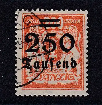 Freie Stadt Danzig  Nr 160 Gestempelt (Posten)