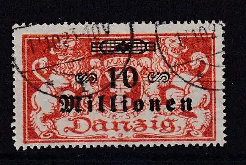 Freie Stadt Danzig  Nr 168 Gestempelt (Posten)