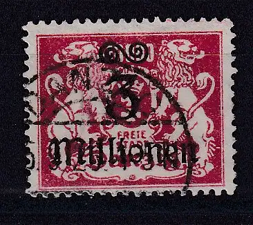 Freie Stadt Danzig  Nr 166 Gestempelt (Posten)