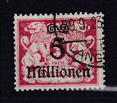 Freie Stadt Danzig  Nr 167 Gestempelt (Posten)