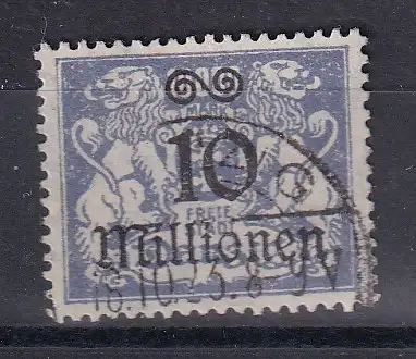 Freie Stadt Danzig  Nr 169 Gestempelt (Posten)