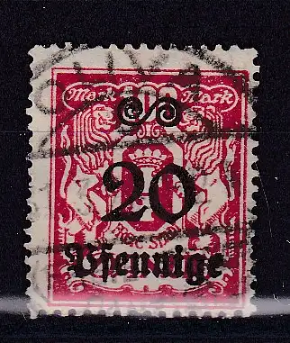 Freie Stadt Danzig  Nr 183 Gestempelt (Posten)