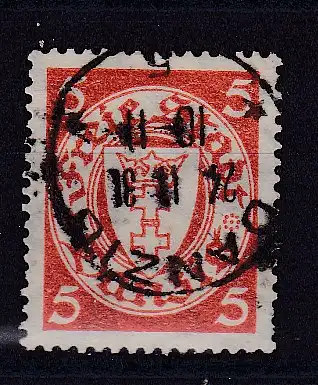 Freie Stadt Danzig  Nr 193 Gestempelt (Posten)