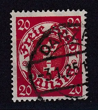 Freie Stadt Danzig  Nr 196 Gestempelt (Posten)