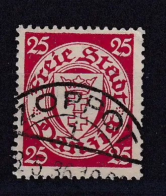 Freie Stadt Danzig  Nr 196 Gestempelt (Posten)