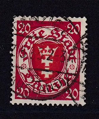 Freie Stadt Danzig  Nr 196 Gestempelt (Posten)
