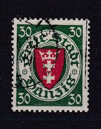 Freie Stadt Danzig  Nr 198 Gestempelt (Posten)