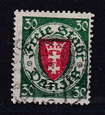 Freie Stadt Danzig  Nr 198 Gestempelt (Posten)