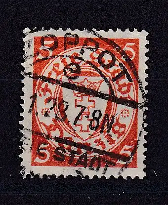 Freie Stadt Danzig  Nr 193 Gestempelt (Posten)