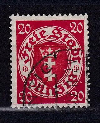 Freie Stadt Danzig  Nr 196 Gestempelt (Posten)