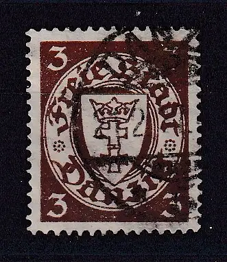 Freie Stadt Danzig  Nr 216 Gestempelt (Posten)