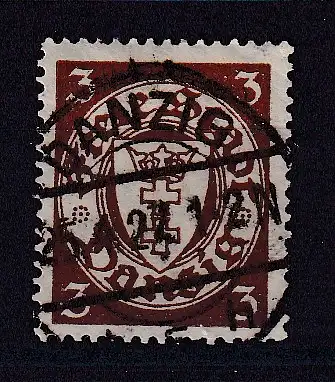 Freie Stadt Danzig  Nr 216 Gestempelt (Posten)