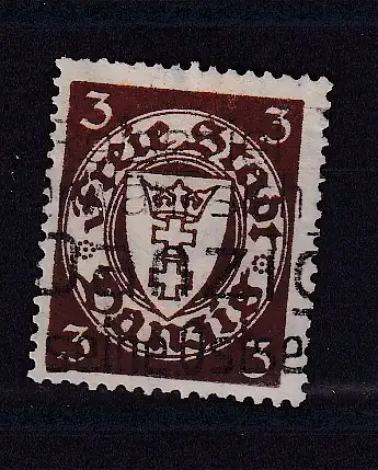 Freie Stadt Danzig  Nr 216 Gestempelt (Posten)