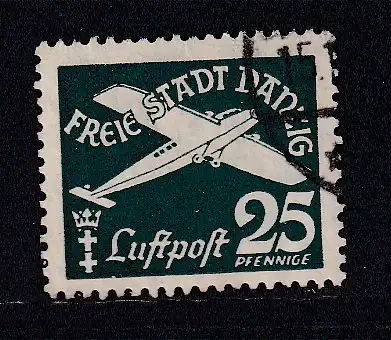 Freie Stadt Danzig  Nr 253 Gestempelt (Posten)