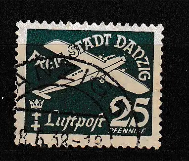 Freie Stadt Danzig  Nr 253 Gestempelt (Posten)