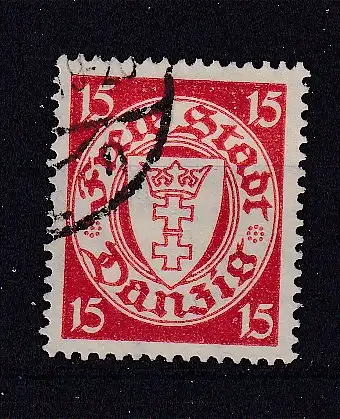 Freie Stadt Danzig  Nr 214 Gestempelt (Posten)