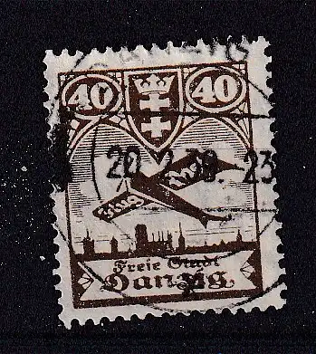 Freie Stadt Danzig  Nr 204 Gestempelt (Posten)