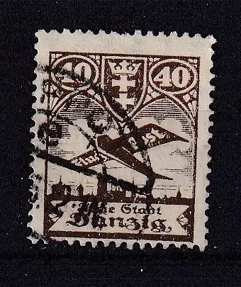 Freie Stadt Danzig  Nr 204 Gestempelt (Posten)