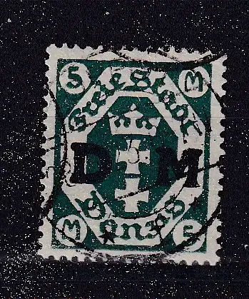 Freie Stadt Danzig Dienstmarken  Nr 30 Gestempelt (Posten)