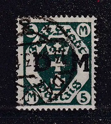 Freie Stadt Danzig Dienstmarken  Nr 30 Gestempelt (Posten)