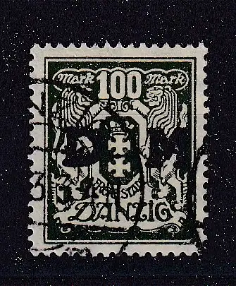 Freie Stadt Danzig Dienstmarken  Nr 37 Gestempelt (Posten)