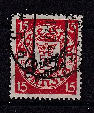 Freie Stadt Danzig Dienstmarken  Nr 44 Gestempelt (Posten)