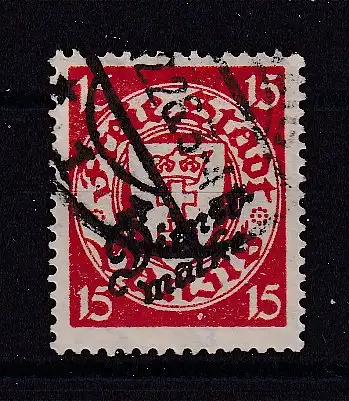 Freie Stadt Danzig Dienstmarken  Nr 44 Gestempelt (Posten)