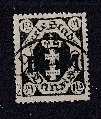 Freie Stadt Danzig Dienstmarken  Nr 22 Gestempelt (Posten)