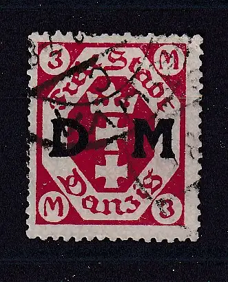 Freie Stadt Danzig Dienstmarken  Nr 23 Gestempelt (Posten)