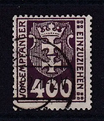 Freie Stadt Danzig Portomarken  Nr 11 Gestempelt (Posten)