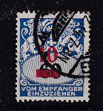 Freie Stadt Danzig Portomarken  Nr 41 Gestempelt (Posten)