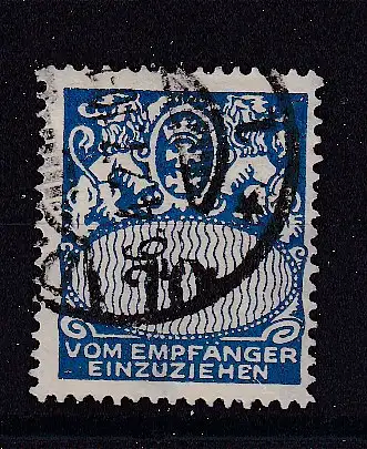 Freie Stadt Danzig Portomarken  Nr 31 Gestempelt (Posten)