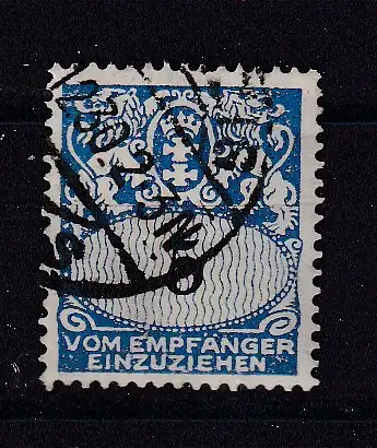 Freie Stadt Danzig Portomarken  Nr 30 Gestempelt (Posten)