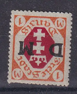 Freie Stadt Danzig Dienstmarken  Nr 11 Postfrisch / **