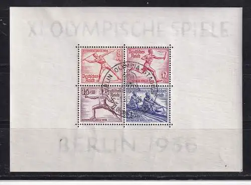 Deutsches Reich  Nr Block 6 Gestempelt (Posten)