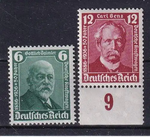 Deutsches Reich  Nr 604/05 Postfrisch / **