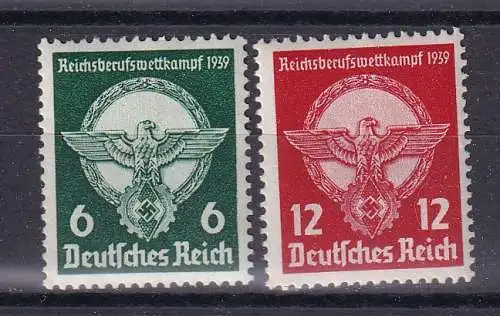Deutsches Reich  Nr 689/90 Postfrisch / **