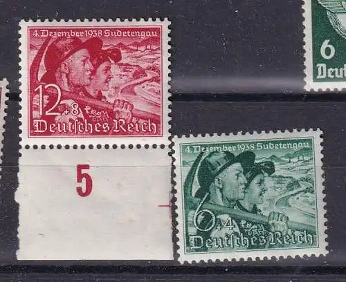 Deutsches Reich  Nr 684/85 Postfrisch / **