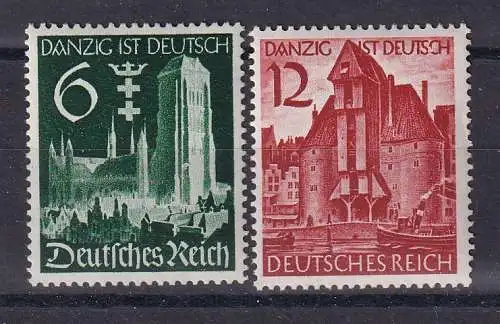 Deutsches Reich  Nr 714/15 Postfrisch / **