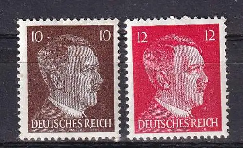 Deutsches Reich  Nr 826/27 Postfrisch / **