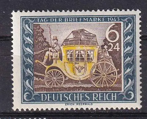 Deutsches Reich  Nr 828 Postfrisch / **