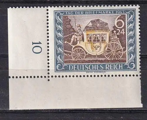 Deutsches Reich  Nr 828 ER Postfrisch / **