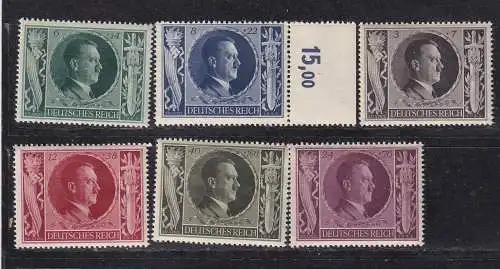 Deutsches Reich  Nr 844/49 Postfrisch / **