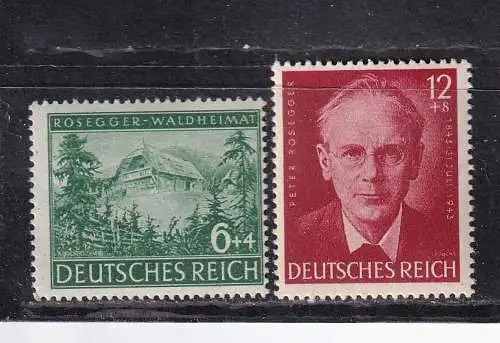 Deutsches Reich  Nr 855/56 Postfrisch / **