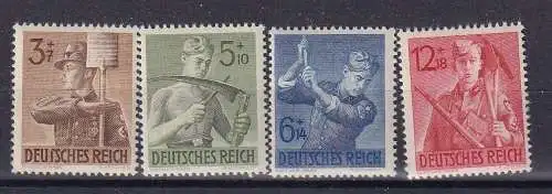 Deutsches Reich  Nr 850/53 Postfrisch / **