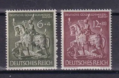 Deutsches Reich  Nr 860/61 Postfrisch / **