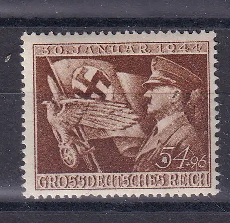 Deutsches Reich  Nr 865 Postfrisch / **