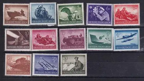 Deutsches Reich  Nr 873/85 Postfrisch / **