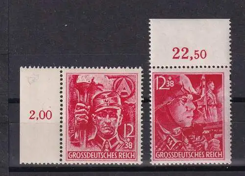 Deutsches Reich  Nr 909/10 Postfrisch / **
