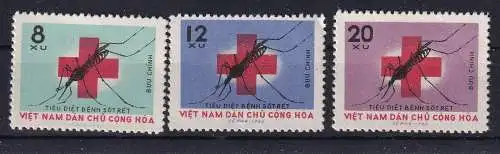 Vietnam  Nr 220/222 Ohne Gummierung (*)